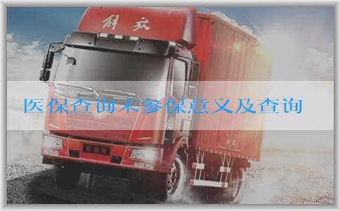 医保查询未参保意义及查询方法，未参保者医疗服务享受情况